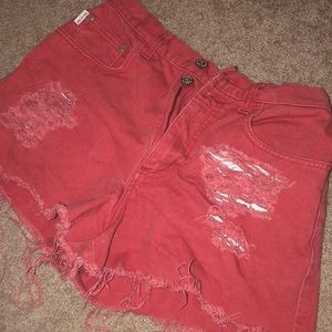 Vintage jean shorts